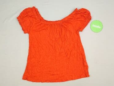 bluzki damskie pomarańczowa: Bluzka damska, rozmiar S — 3