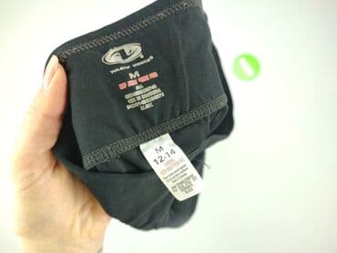 skórzana kurtka i futrzana kamizelka: Leggings for kids, 14 years, 158/164, condition - Very good — 5