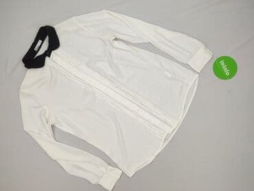 biała bluzka ze stójką damska: Bluzka damska, rozmiar L — 2