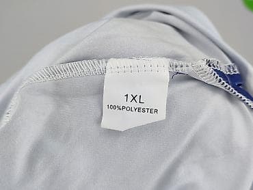niebieski: T-shirt damski, rozmiar XL — 4