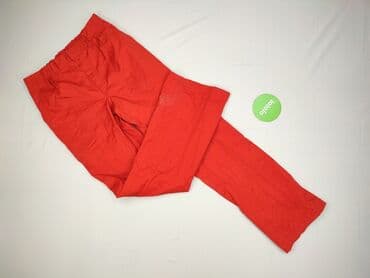 nylon red buty: Material trousers for women, size S — 2