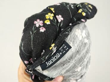 bluzka czarna z dekoltem v: Janina, Women's blouse, size 3XL — 5