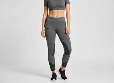 legginsy z siatką po boku: Active Wear, Legginsy Sportowe damskie, rozmiar S — 1