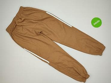 kremowe dresy: Spodnie dresowe damskie, rozmiar S — 3