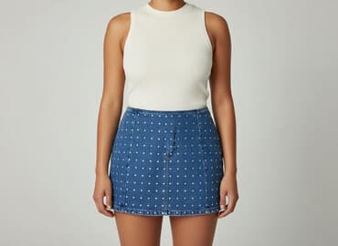 spódnice bandażowa mini: PrettyLittleThing, Spódnica damska, rozmiar 2XL — 6