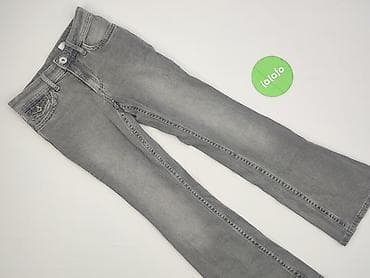hm sukienka boho: Spodnie jeansowe, H&M, 11 lat, 146, stan - Idealny — 2