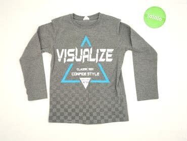 koszulka wojan team allegro: Sweatshirt, 8 years, 122-128 cm, condition - Very good — 2