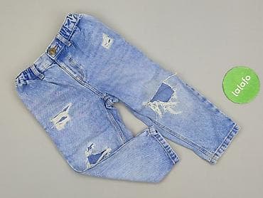 black sabbath h: Spodnie jeansowe, River Island, 2-3 lat, 92/98, stan - Bardzo dobry — 2