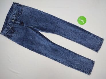 spodnie lee wysoki stan: Used Jeans, Jeansy damskie, L — 2