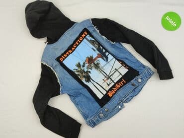 marynarka z kapturem damska: H&M Divided, Kurtka jeansowa damska, S — 3