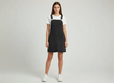 kurtki jeansowe stradivarius: Stradivarius, Sukienka damska, rozmiar S — 1