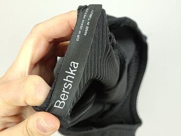 obcisła bluzki z dekoltem: Bershka, Top damski, rozmiar M — 5