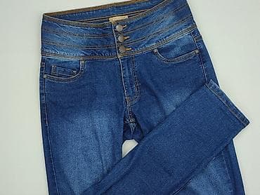 modne jeansy: DENIM JEANS, Jeansy damskie, rozmiar S — 1