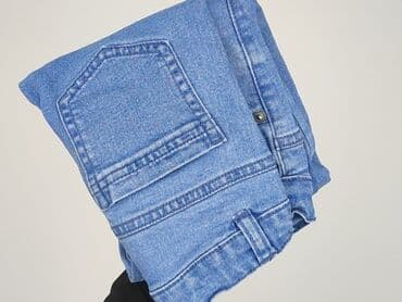 jeansy z rozszerzanymi nogawkami bershka: Spodnie jeansowe, 5.10.15, 3-4 lat, 104, stan - Idealny — 5