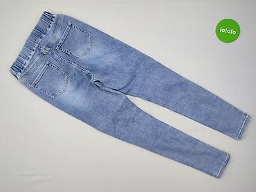 cropped jeans: Jeansy damskie, rozmiar XS — 3