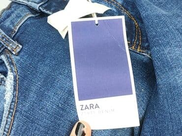 zara klapki na platformie: Zara, Jeansy damskie, XS — 7