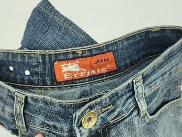 skórzane spodenki stylizacje: Denim, Szorty damskie, rozmiar S — 4