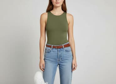 body o'la voga czarne: H&M, Body damskie, rozmiar S — 7