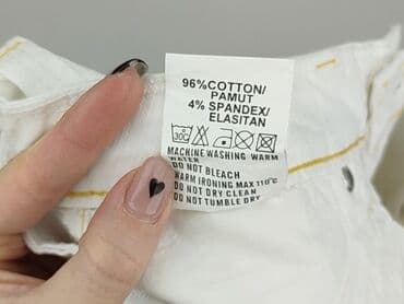 białe spodnie hello kitty: Jeansy damskie, rozmiar XL — 7