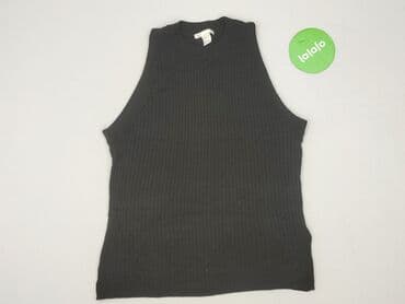 koszulka bez rękawów po angielsku: H&M Basic, Top damski, L — 2