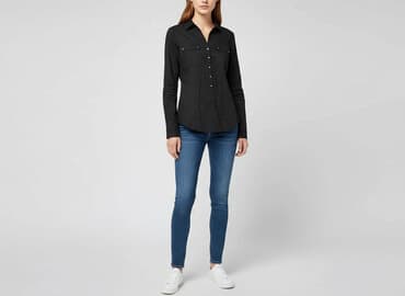 koszulki z długim rękawem damskie dickies: Koszula damska, rozmiar S — 1