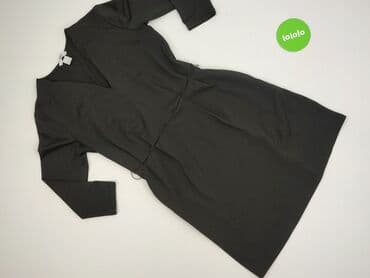 czarna obcisła sukienka h m: H&M, Sukienka damska, rozmiar S — 2