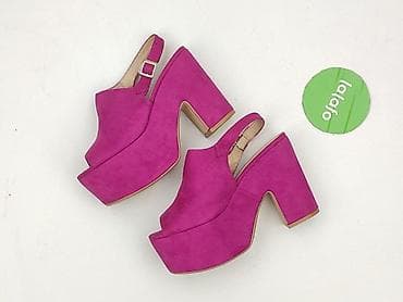 buty na platformie stradivarius: Sandały damskie, rozmiar 38 — 4