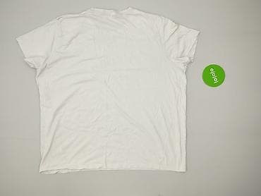 oversize t shirt basic: Koszulka dla mężczyzn, rozmiar 3XL — 4