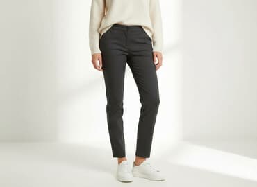 ciocco spodnie: Spodnie materiałowe damskie, rozmiar S — 5