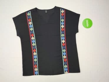 bluzka w geometryczne wzory: Shein, Women's blouse, size L (EU 40) — 2