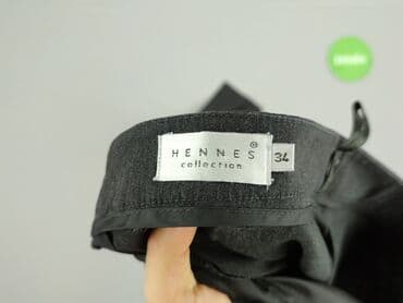 hm spodnie zimowe: Hennes, Spodnie materiałowe damskie, rozmiar XS — 4