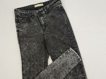 szerokie jeansy cropp: Jeansy damskie, rozmiar M — 1