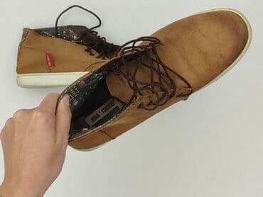 sandały na koturnie z pomponami: Shoes for men, size 42 — 5
