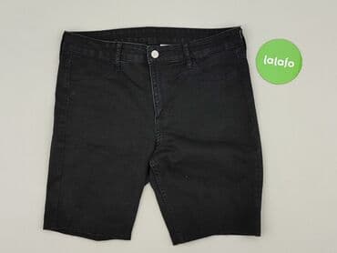 hm krótkie spodenki czarne: H&M, Szorty damskie, rozmiar M — 2