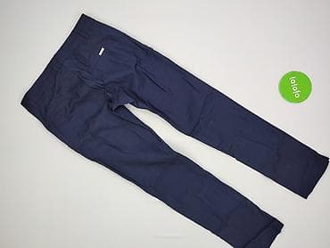 Material trousers for women, size XS — 3