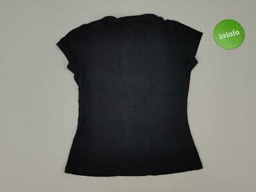 czarne t shirty damskie w serek: The Limited, T-shirt damski, rozmiar S — 3