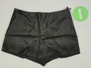 krótkie spodenki skórzane damskie: H&M, Szorty damskie, rozmiar M — 2
