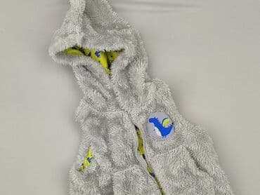 pluszowa kurtka z kapturem: Vest, 3-6 months, condition - Very good — 1