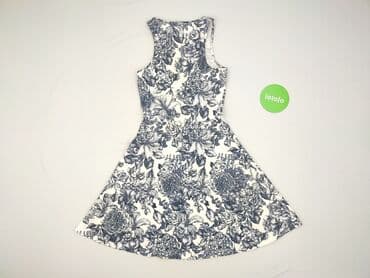 srebrne sukienki na imprezę: H&M, Sukienka damska, rozmiar XS — 3