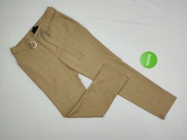 białe lniane spodnie zara: Spodnie materiałowe damskie, rozmiar XS — 2