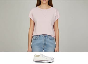 koszulka real rozowa: Beloved, T-shirt damski, rozmiar M — 7