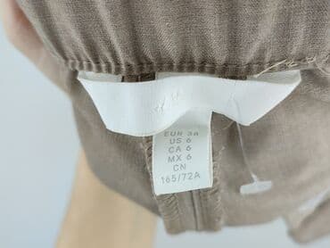 h m plus size tops: H&M, Spodnie materiałowe damskie, M — 6