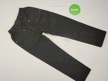 woskowane spodnie mango: Material trousers, 9 years, 128/134, condition - Very good — 3