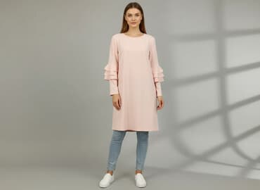 sukienki różowe: Sukienka damska, rozmiar S — 6