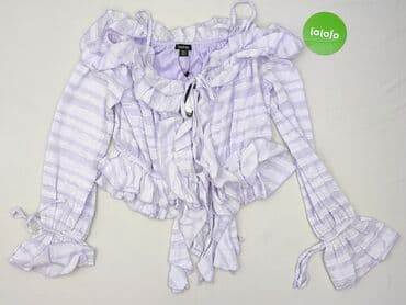 koszula z piórami mohito: Boohoo, Women's blouse, size L (EU 40) — 2