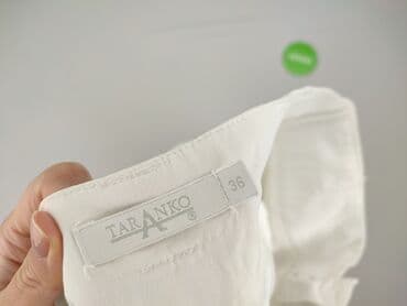 taranko jeansy: Taranko, Spodnie materiałowe damskie, rozmiar S — 4