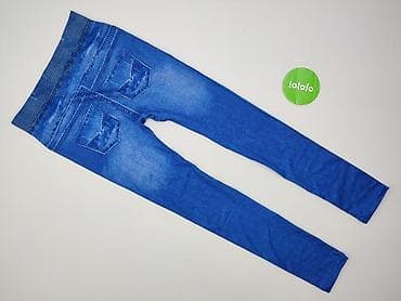 getry jeansowe: Legginsy Sportowe damskie, rozmiar L — 3