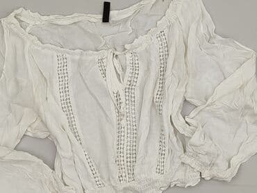 hm bluzki z krótkim rękawem: H&M, Bluzka damska, rozmiar L — 1