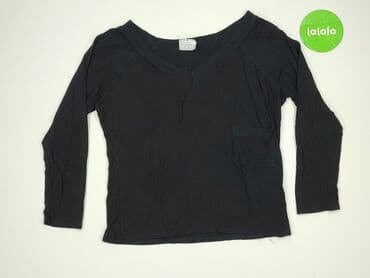 czarne eleganckie bluzki plus size: BySisi, Bluzka damska, rozmiar S — 2