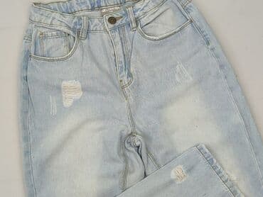 woskowane spodnie mohito: Jeans, 12 years, 152/158, condition - Very good — 1